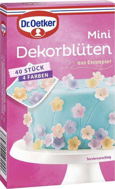 Produktbild Dr. Oetker Mini Dekorblüten (1 x)