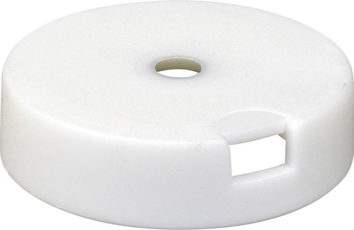 Wagner System QuickClick Möbelgleiter Basic zum Anschrauben ø 25mm H 7mm weiss 4 Stk (4 Stück)