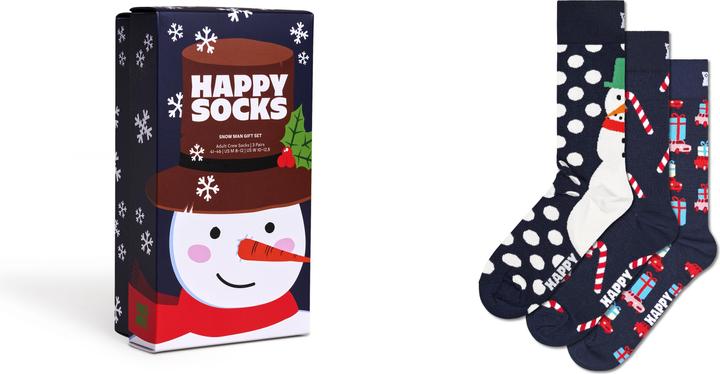 Happy Socks Holiday Navy Socks Gift Set