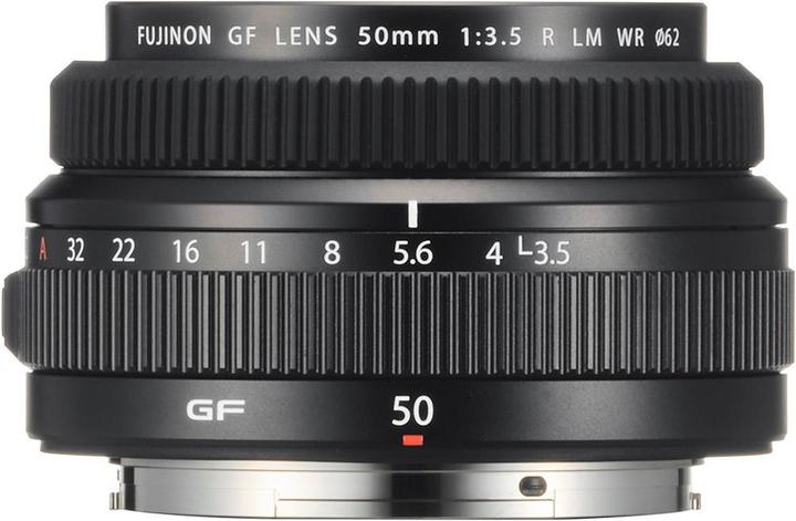 Fujifilm Fujinon GF 50mm F3.5 R LM WR (Fujifilm Fujinon GF, Formato medio)