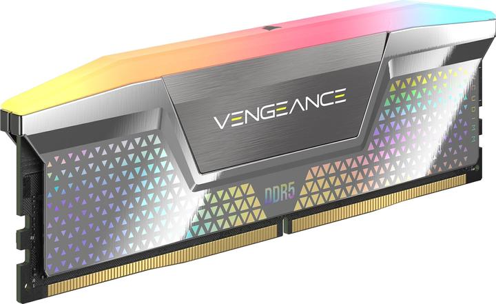 Immagine prodotto Corsair DDR5, 8200MT/s 48GB 2x24GB DIMM, Unbuffered, CLK Driver, 40-52-52-132, OC PMIC, XMP 3.0, VENGEANCE R (2 x 24GB, 8200 MHz, RAM DDR5, DIMM)