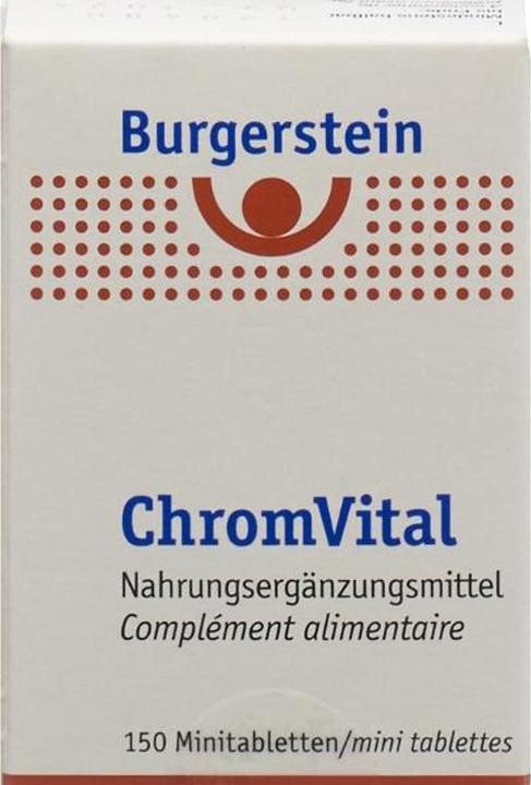 Burgerstein Chromvital (150 Stück, Tabletten, 100 g)