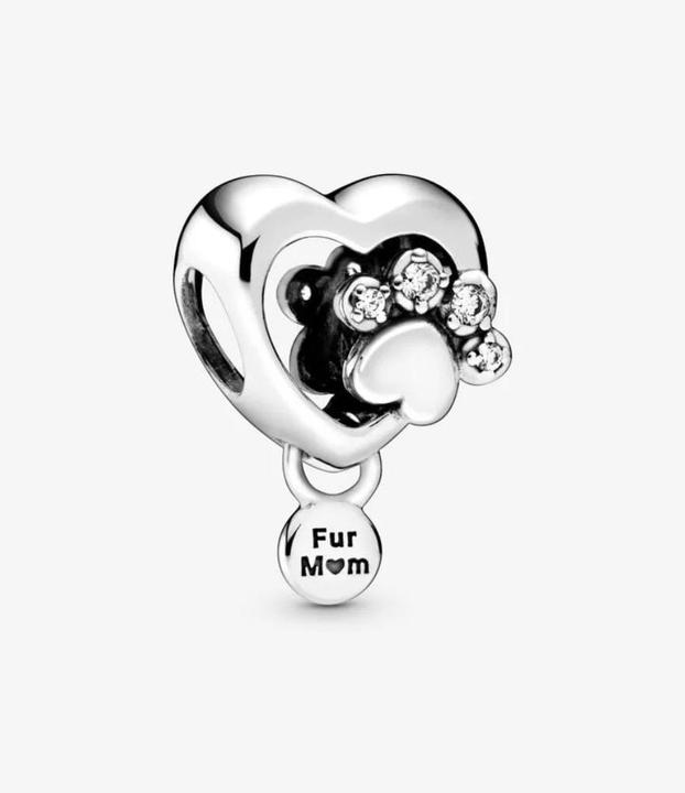 Image du produit Pandora Charme du coeur de patte (Argent massif)