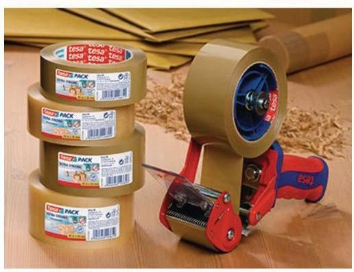Immagine prodotto tesa tesapack Nastro per pacchi ULTRA STRONG - Nastro da imballaggio in PVC per imballaggi stretti e (110 mm)