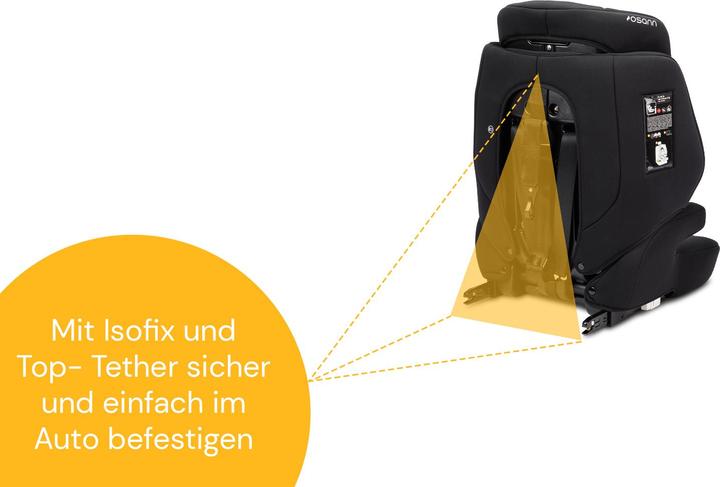 Produktbild Osann Jazzi Isofix (Kindersitzerhöhung, ECE R129/i-Size Norm)