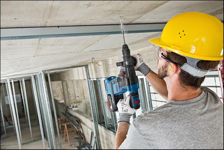 Actual product image Bosch Professional GBH 18V-26 F Cordless Hammer Drill (Rechargeable battery operated)