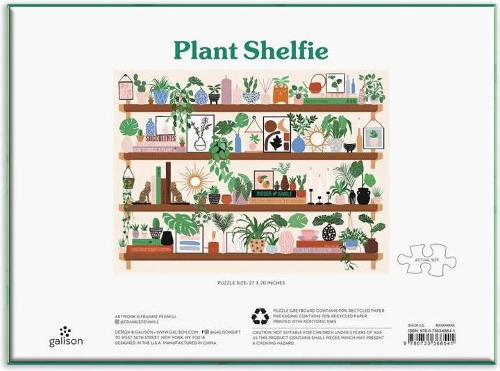 Produktbild Abrams & Chronicle Plant Shelfie (1000 Teile)