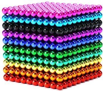 Actual product image MU Classic Rainbow Series Magnetic Balls