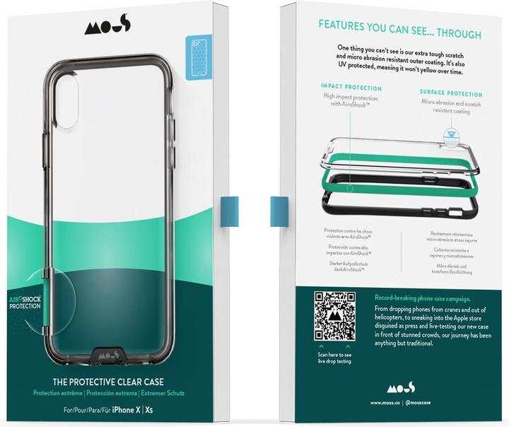 Image du produit Mous Clarity Case (Apple iPhone XS Max)