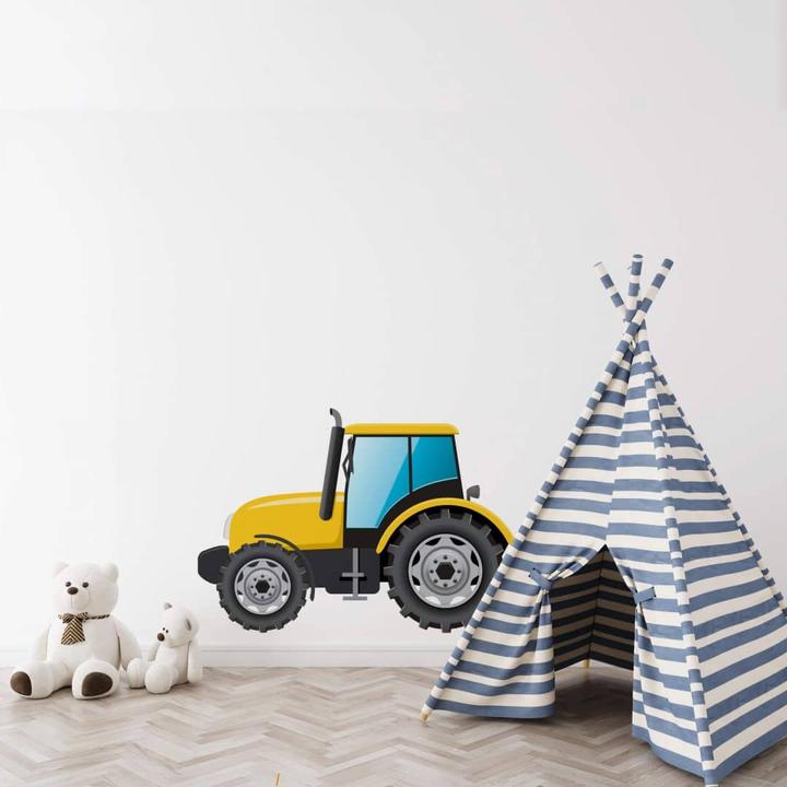 Actual product image Trenddeko Construction vehicle tractor (130 x 91 cm)