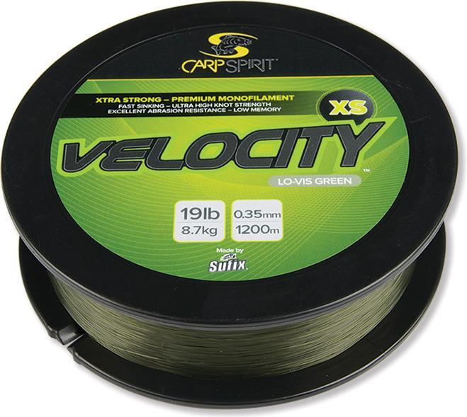 Produktbild Carp Spirit Velocity Green 1200 m (0.27 mm)