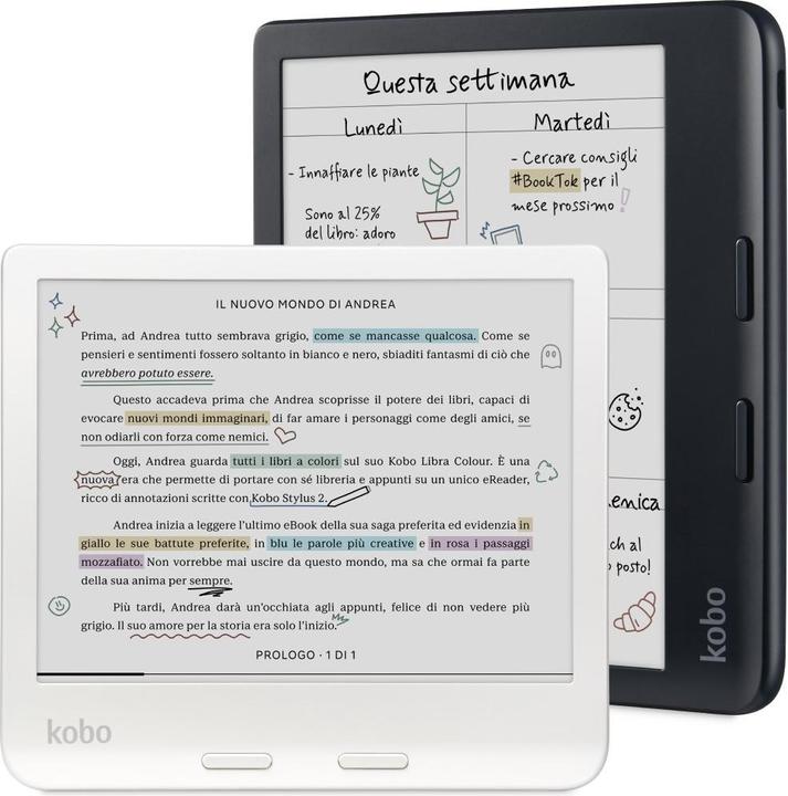 Kobo Libra Colour (7", 32 Go, Noir)