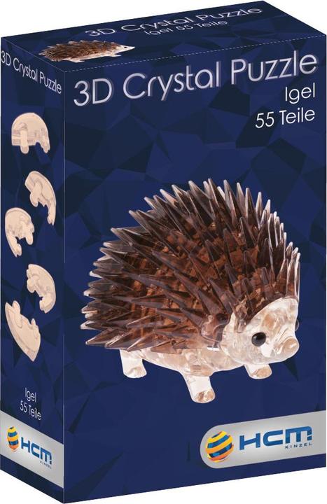 Produktbild HCM Kinzel Crystal Puzzle - Igel (55 Teile)