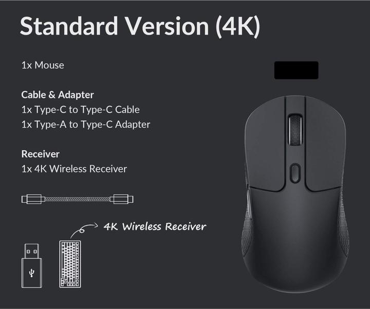 Produktbild Keychron M3 4K (Kabellos, Kabelgebunden)