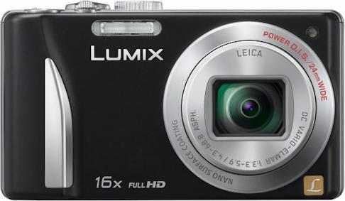 Produktbild Panasonic Lumix TZ25, 14MP, 16xZoom, 3D, GPS, FullHD, Black (1/2,3'')