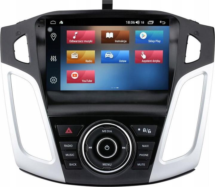 Actual product image No Name RADIO GPS NAVIGATION FORD FOCUS 2012-2018 ANDROID (9")