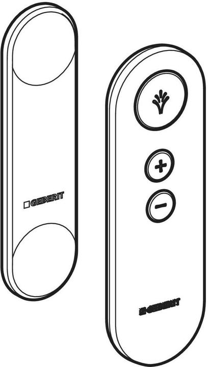 Immagine prodotto Geberit Telecomando per AquaClean Cama / Alba (Telecomando specifico per il dispositivo)