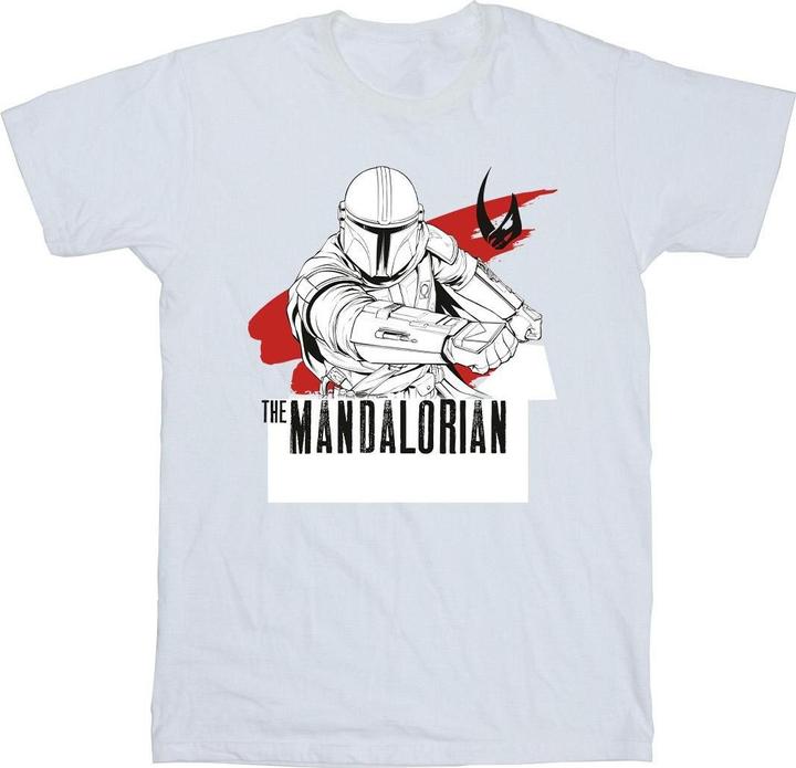 Produktbild Star Wars The Mandalorian Mando Shoots TShirt (M)