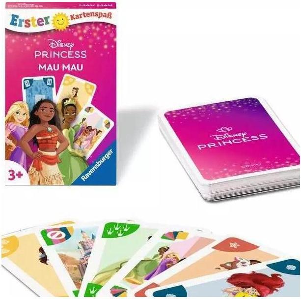 Actual product image Ravensburger 24709 - Disney Princess Mau Mau - The classic card game for 2-4 children aged 3 and over (German)
