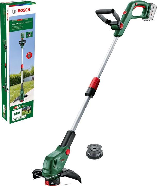 Immagine prodotto Bosch Hausgeräte Bosch Universalgrasscut 18V -23-450 - Tritatutto - Inclusa bobina di filo - esclusi batteria e carbo (Filo di taglio)