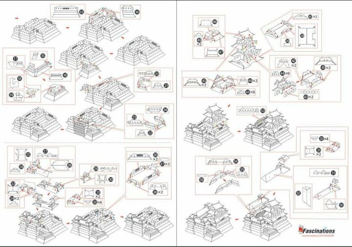Produktbild Metal Earth Himeji Castle