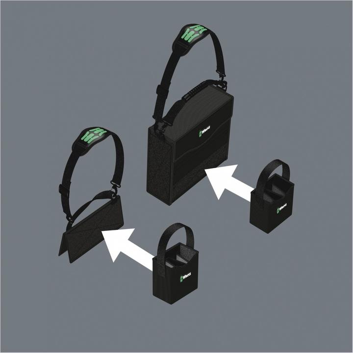 Produktbild Wera Kraftform 2go 300 (Phillipps-Kreuzschlitz (PH), Torx (TX), Pozidriv-Kreuzschlitz (PZ), Schlitzschrauben)