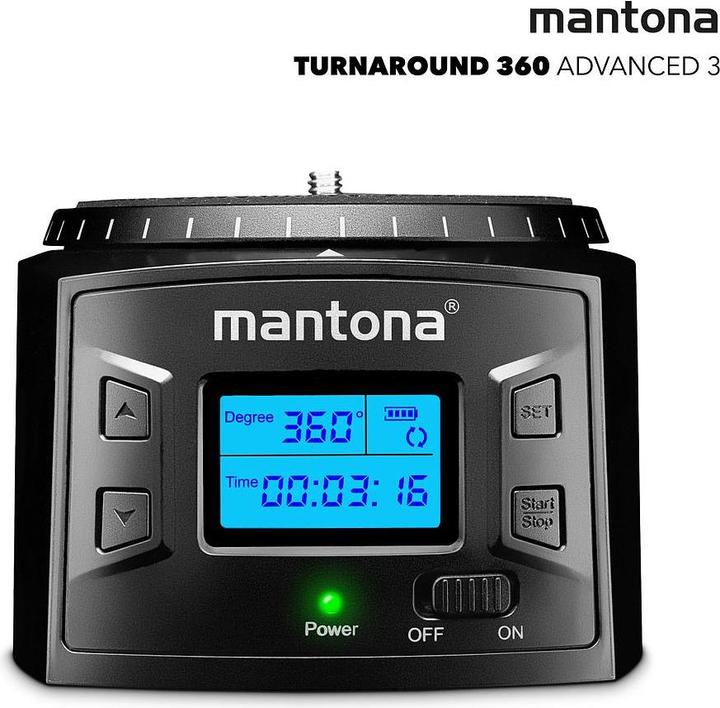 Image du produit mantona Turnaround 360 Advanced 3 (Tête panoramique)