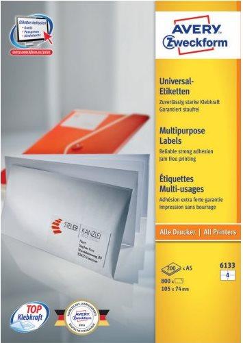 Actual product image Avery Zweckform Universal