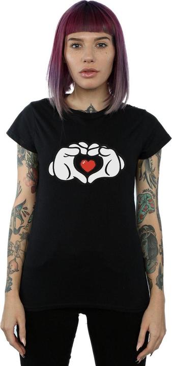 Image du produit Disney - T-shirt MICKEY MOUSE HEART HANDS - Femme (XXL)