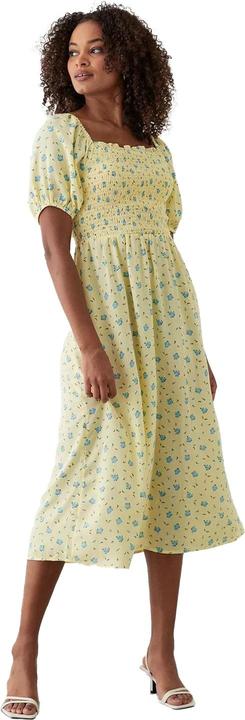 Produktbild Dorothy Perkins Ditsy Print Gerafftes Midikleid (42 D)