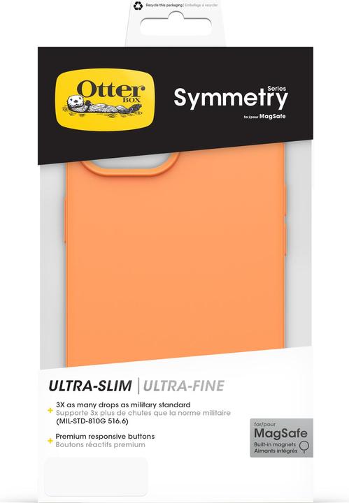 Produktbild OtterBox Symmetry mit MagSafe (Apple iPhone 16e, Apple iPhone 13, Apple iPhone 14, Apple iPhone 15)