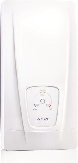 Actual product image Clage DLX21 Next instantaneous water heater 21kW