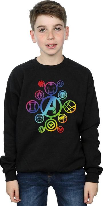 Immagine prodotto Avengers Infinity War Rainbow Icons Felpa Ragazzi (152, 158)