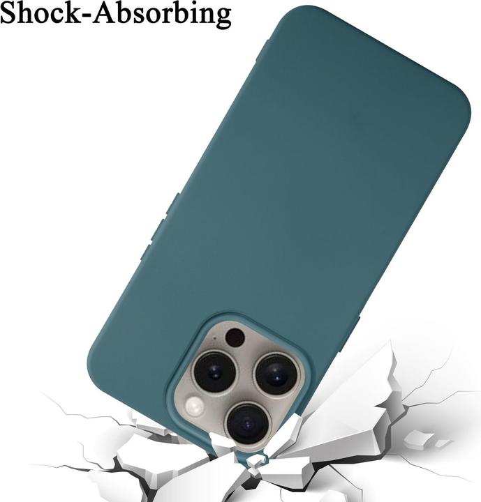 Produktbild Cadorabo Hülle für iPhone 16 PRO MAX TPU im Liquid Schutz Design (Apple iPhone 16 Pro Max)