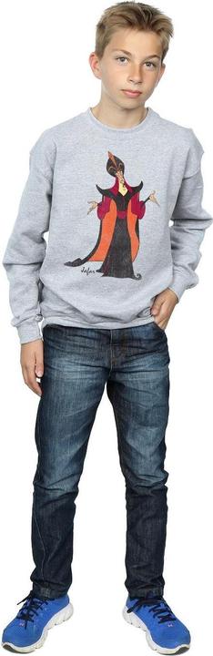Actual product image Disney Boys Aladdin Classic Jafar Sweatshirt (128)