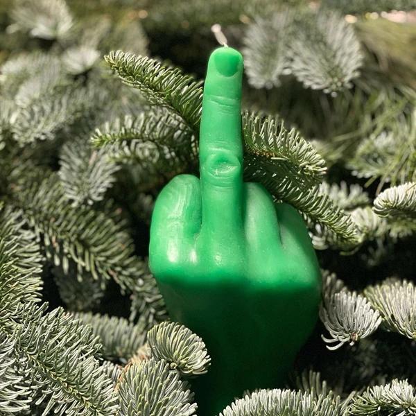 Actual product image Candle Hand F*ck you (1 pcs.)