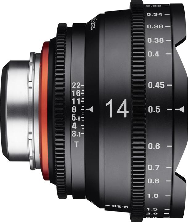 Actual product image Samyang XEEN 14mm T3.1 FF Cine Sony (Sony E, full size)