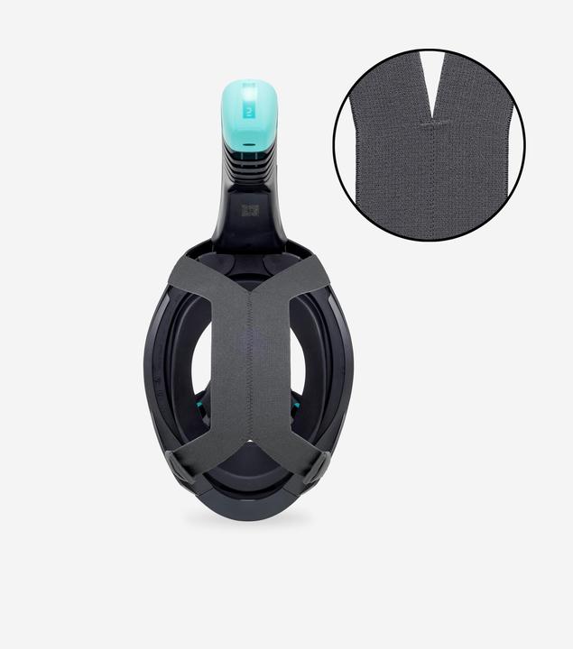 Immagine prodotto Subea Maschera subacquea da donna/uomo - Easybreath 900 nero