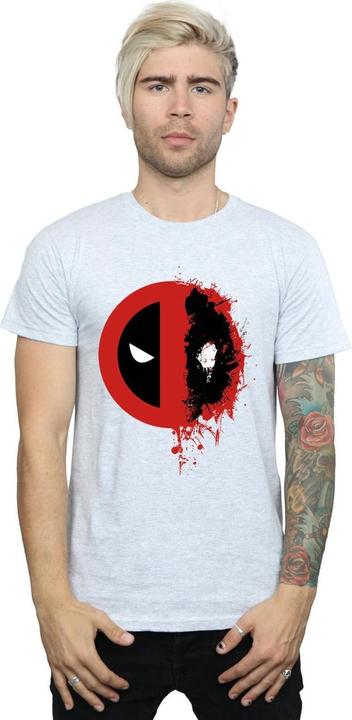 Produktbild Deadpool Split Splat Logo TShirt (XL)