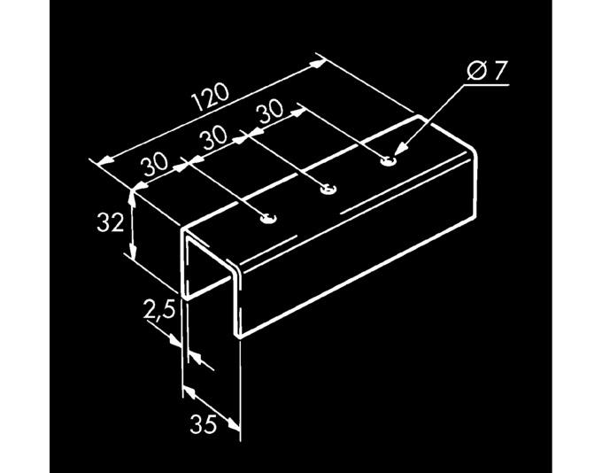 Actual product image HAWA Rail connection