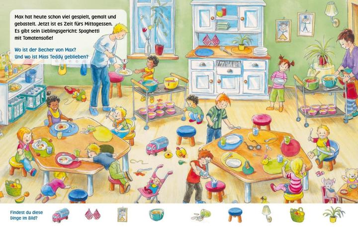 Image du produit Unkaputtbar: Mein erstes Wimmelbuch: Ein Tag in der Kita (Allemand, Sibyl Schumann, 2022)