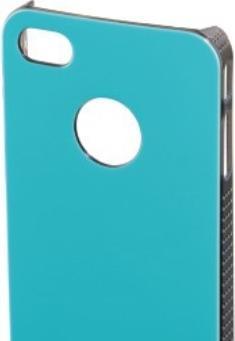 Productafbeelding Hama Glimmend hoesje, Apple iPhone 4, Turquoise (Apple iPhone 4)