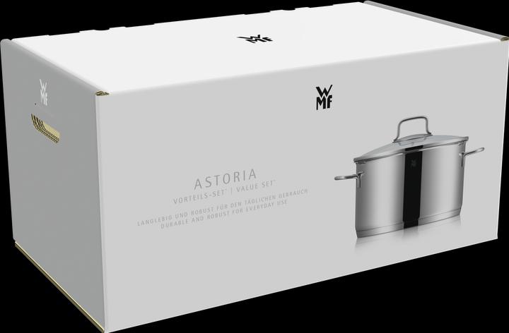 Image du produit WMF Astoria (20 cm, Ensemble de casseroles et de poêles de cuisson, Acier inoxydable)