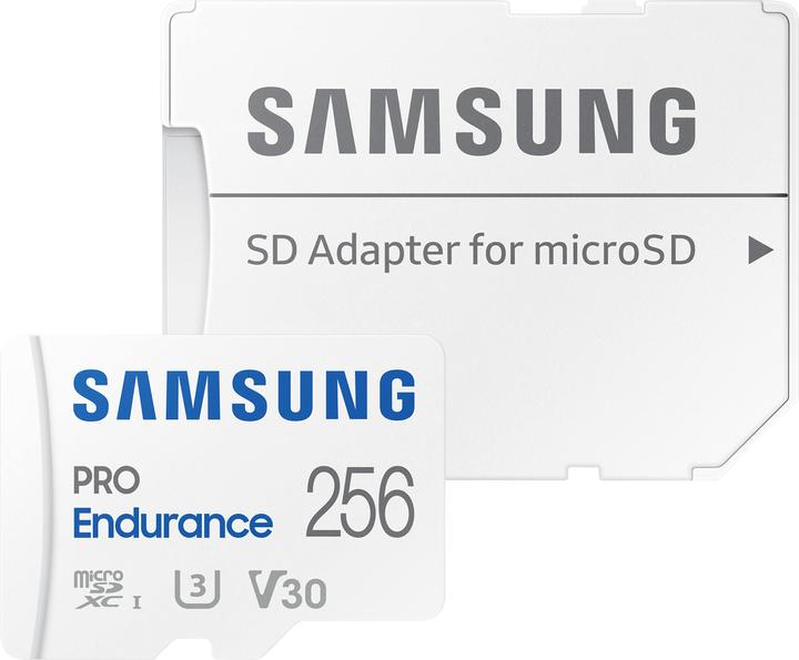 Actual product image Samsung PRO Endurance (64 GB, microSDXC, U1, UHS-I)