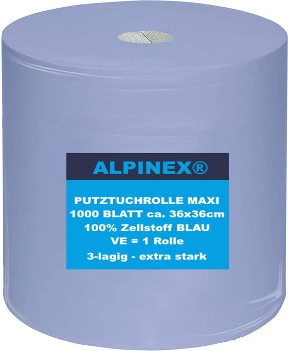 Actual product image Hygoclean Cleaning roll, 3-ply, blue, 350 m (1000 x)