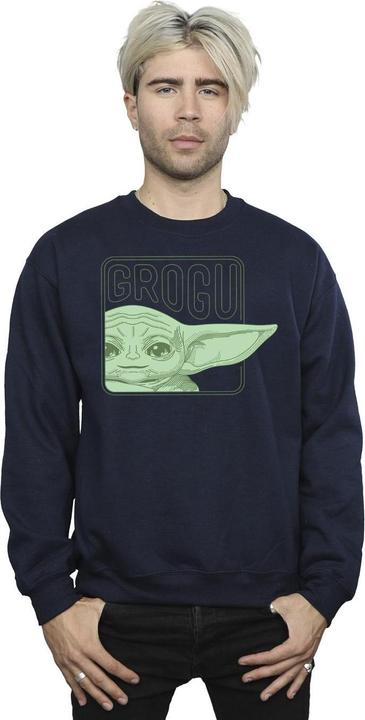 Immagine prodotto Star Wars The Mandalorian Grogu Box Felpa Uomo (L)