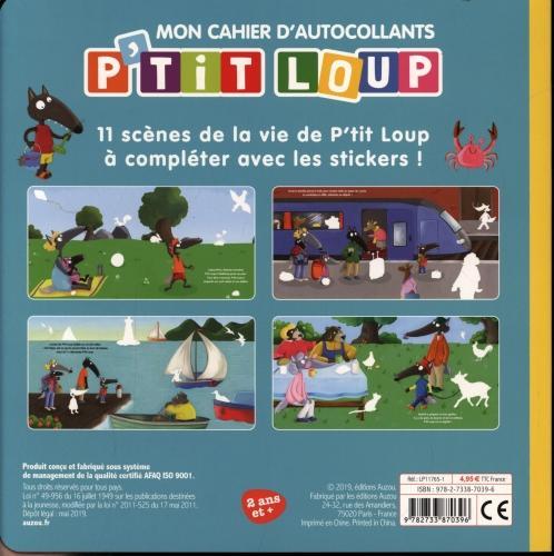 Immagine prodotto P'tit Loup / Mon cahier d'autocollants