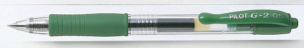 Produktbild Pilot Gelschreiber G2 05, grn (Transparent, Grün, 1 x)