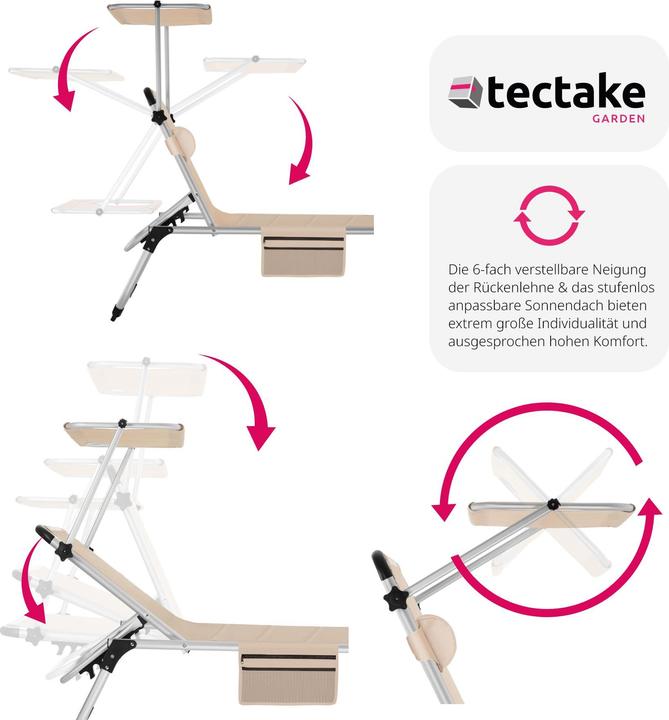 Actual product image tectake Lorella (200 cm)