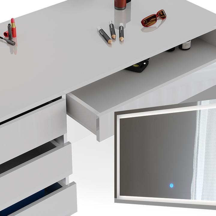 Immagine prodotto Vicco Sherry con sgabello e illuminazione (120 x 55 x 75 cm)